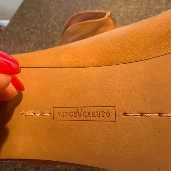 Vince Camuto Amber Peep Toe Bootie Size 7 - Picture 5 of 8